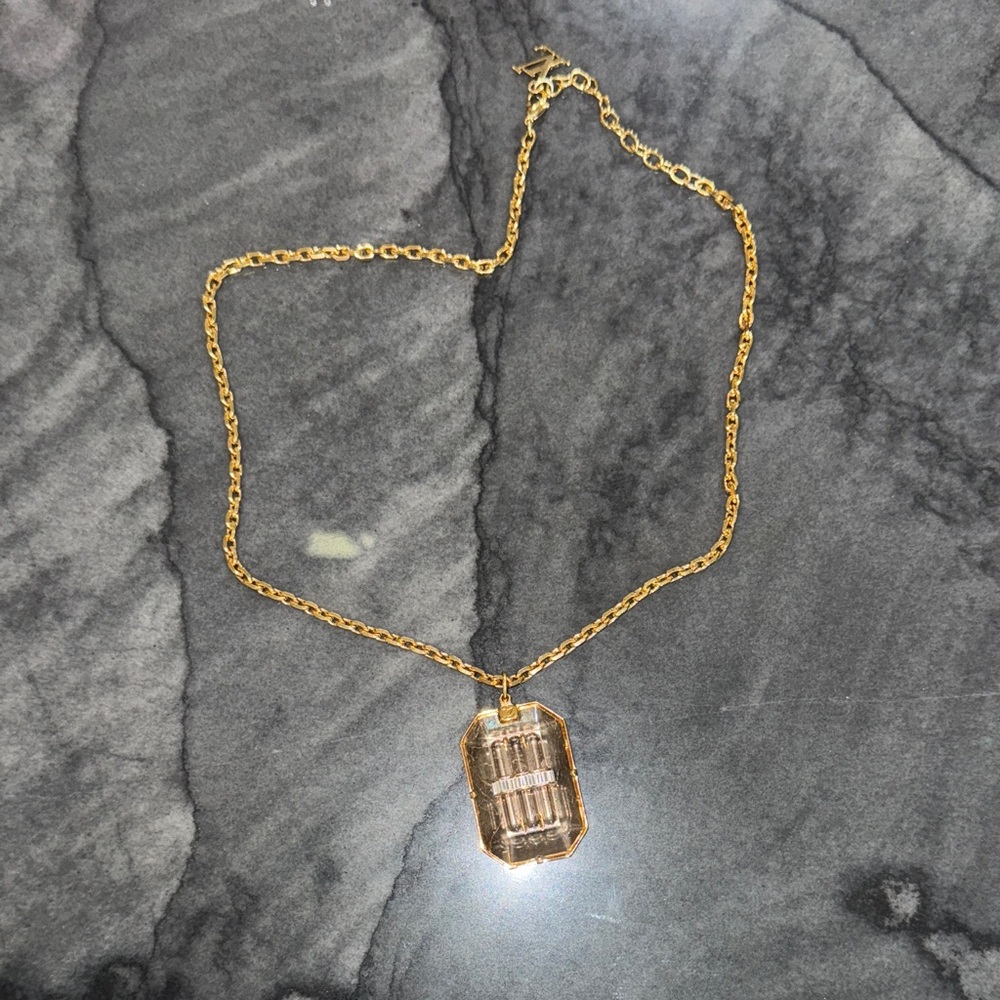 Louis Vuitton Thick Gold Chain Necklace EXCELLENT CONDITION